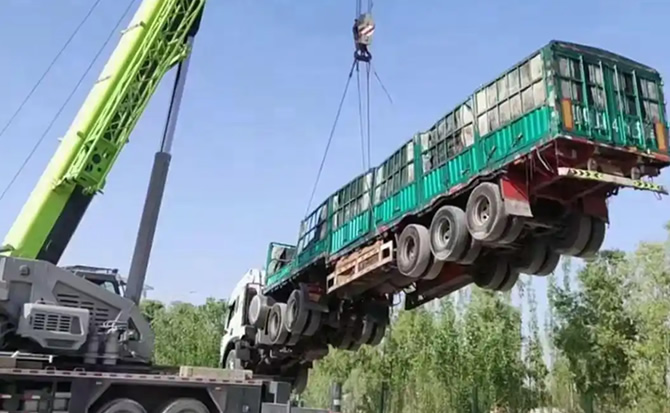 丛台区道路脱困救援案例
